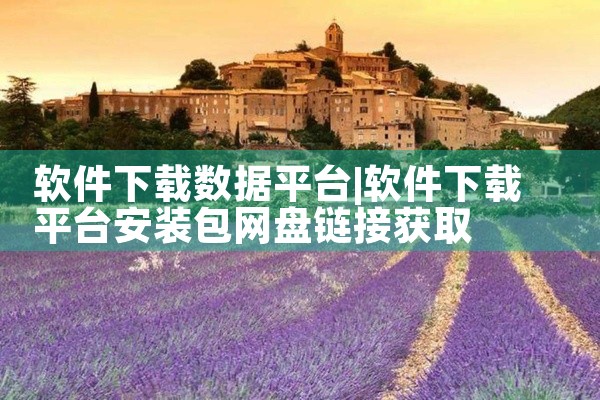 软件下载数据平台