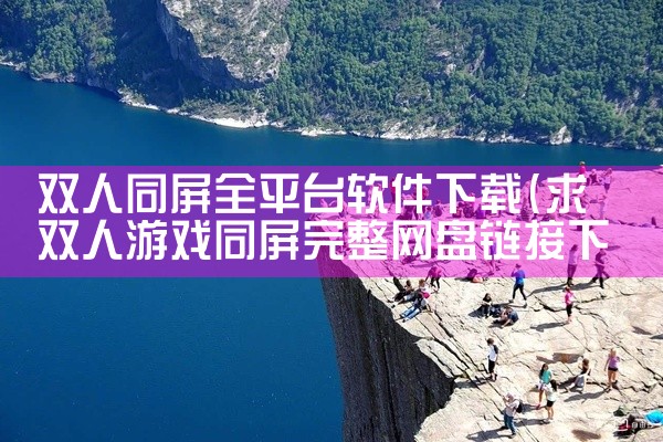 双人同屏全平台软件下载
