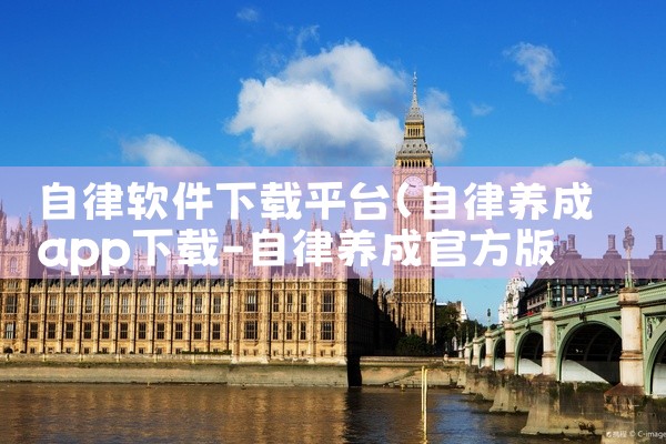 自律软件下载平台